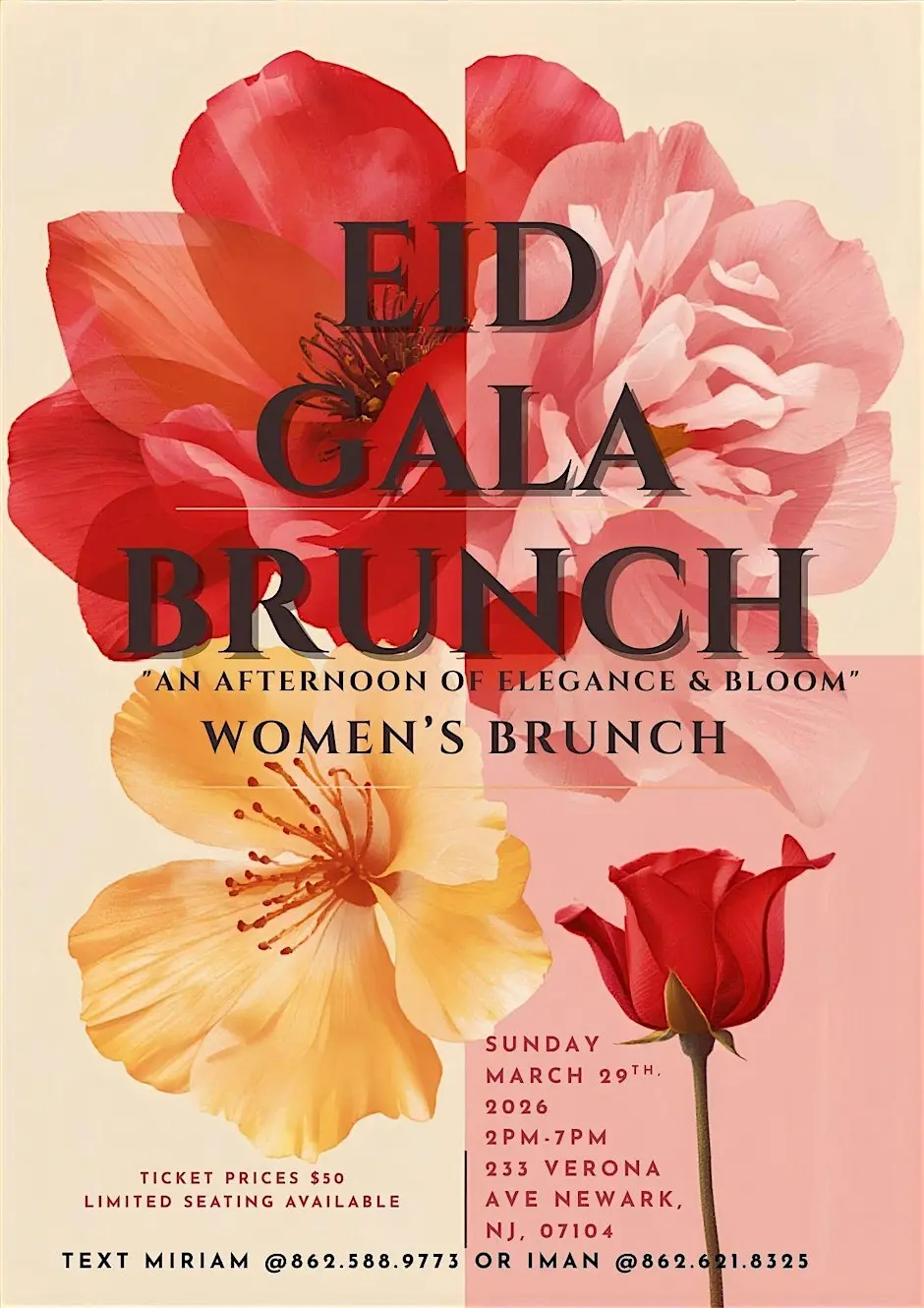 Iman and Miriam's Eid Gala Brunch